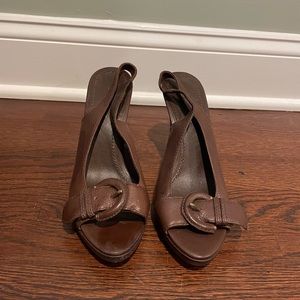 Banana Republic Open-Toe Pumps
